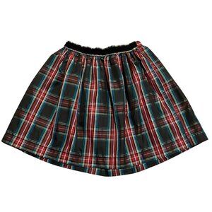 Baby Gap Toddler Girl Holiday Christmas Plaid Skirt - Size 5 - Like New!